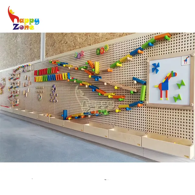 Sistemas de juegos interactivos de madera para montar en la pared, sistemas de juegos educativos, gran oferta