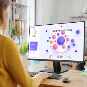 Koorui Factory Price Pc Monitor for Business <strong>Use</strong> 27 Inch 4K UHD(3840x2160) IPS Ultra-Thin 90% DCI-P3 HDR 10 <strong>Computer</strong> Monitor - Product Image 6
