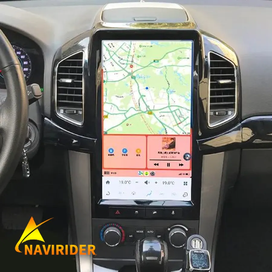 13.6Inch 1920*1080 4K Màn Hình Đài Phát Thanh Xe Cho Chevrolet Captiva 2013 2014 2017 GPS Carplay Android 11 Xe Đa Phương Tiện Video Player