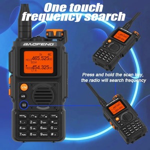 Walkie Talkie Baofeng trasmettitore Radio UV-K6 USB-C frequenza Wireless sistema di guida turistica UVK6 Ham Radio ricetrasmettitore - Product Image 3