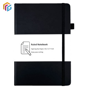 Stampa personalizzata diario libro copertina morbida Notebook con fascia elastica colorata nastro in pelle PU taccuino - Product Image 6