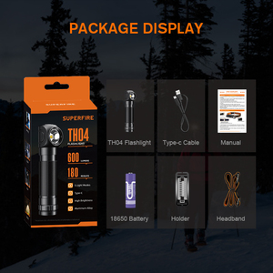 Không thấm nước làm việc ánh sáng đèn pha cho sửa chữa công việc bên Phải góc đèn pin mạnh mẽ 18650 pin đa chức năng làm việc ánh sáng - Product Image 2