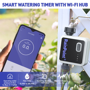 Rainpoint Новый спринклер таймер Wi-Fi таймер воды умный садовый таймер полива автоматический WiFi шланг кран контроллер - Product Image 5