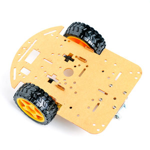 Новый тип 2WD умный робот автомобиль шасси акриловая пластина комплект с датчиком скорости для 51 M26 DIY образовательный робот умный автомобиль наборы