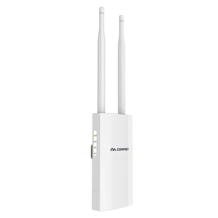 Comfast ponto de acesso externo de longo alcance wifi ap CF-EW71 V2 QCA9533 chipset 300Mbps 2.4GHz AP sem fio ao ar livre