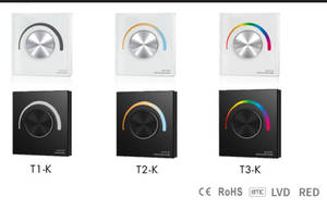 T3-K-B manuale RGB Controller DC 12-24V pannello manopola Versatile tensione 12V compatibilità - Product Image 5