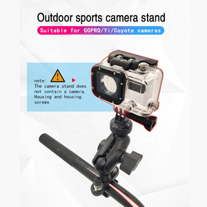 Adaptör eylem kamera telefon topu saç tokası kelepçe tutucu dağı için gopro için 1 inç hortum kelepçesi tutuşunu kamera yatağı ram - Product Image 4