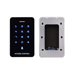 Controlador de acceso independiente táctil de plástico, entrada y salida Wiegand, compatible con tarjeta RFID y contraseña - Product Image 1