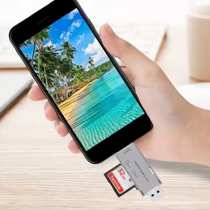 Eonline USB3.0 2-in-1-Mikrokartenleser für Computer-PC Smart Externer TF-Speicher karten adapter Unterstützt die Verwendung von SD-Karten für Mobiltelefone - Product Image 6