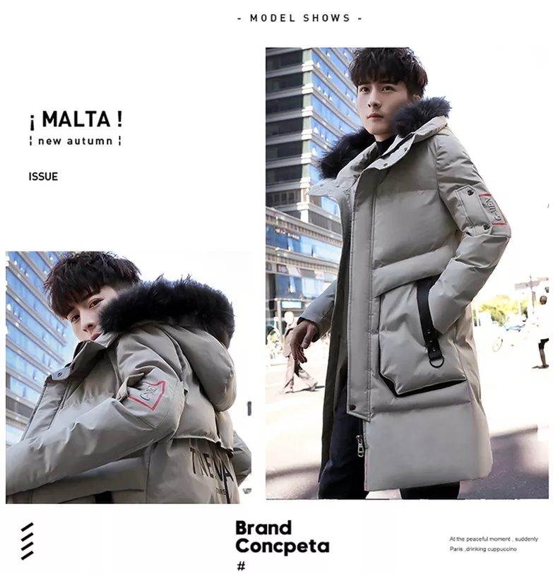 Winter Lightweight Padded Jacket Windproof Long Softshell Fleece Hoody Jacket 5