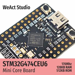 STM32G474CEU6 Core / <strong>Demo</strong> Board STM32G474 Development Board WeAct Studio - Product Image 3