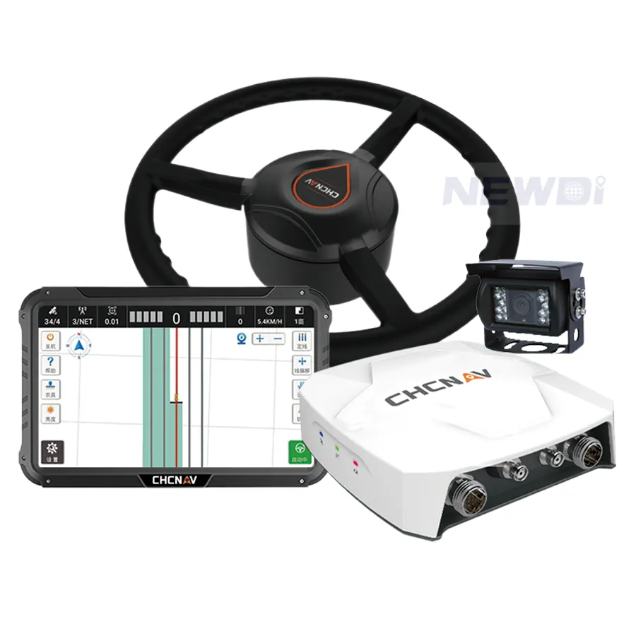 ระบบนำทาง GPS สำหรับรถแทรกเตอร์ chcnav ระบบพวงมาลัยอัตโนมัติทางการเกษตร NX510 SE