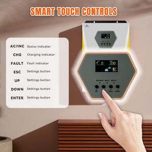 Flowatt 6.2kw 10 Kw太阳能逆变器离网混合5Kw 8.2Kw太阳能电池板逆变器