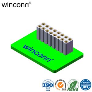 2.54 <strong>2.0</strong> 1.27 1.0mm Straight DIP Double Row Female Pin Box Male Header Round Female Header IC <strong>Socket</strong> - Product Image 5