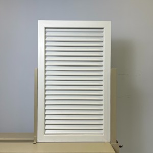 Окно BIEYE высокое качество Upvc жалюзи затвора окна индивидуальный дизайн фиксированные жалюзи - Product Image 4