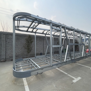 Contenedor de diseño de cápsula espacial con estructura de acero prefabricada modular, casas impermeables - Product Image 5