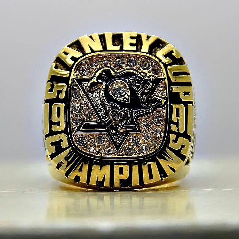 1991 Pittsburgh Penguins Stanle y Cup N H L Championship Ring