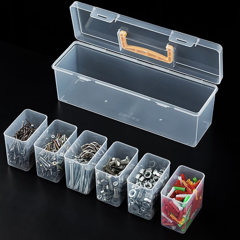 El juego completo (una caja exterior y seis cajas interiores)