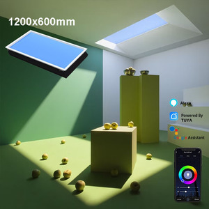 Otel ofis restoran kapalı kullanım için doğal gün ışığını simüle App kontrollü ışıklık ışık paneli - Product Image 2