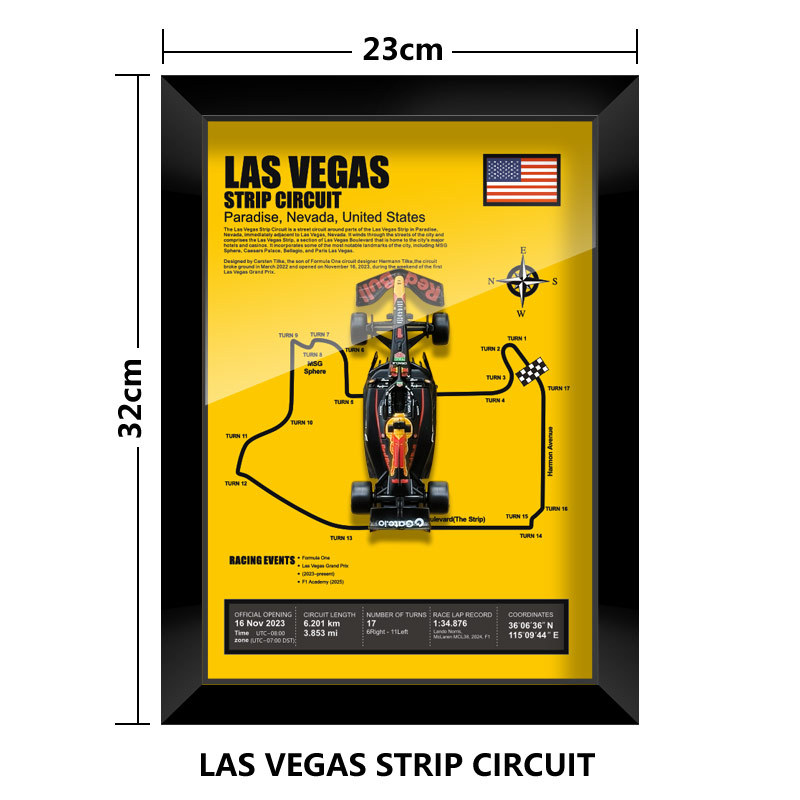 Las Vegas strip-2332cm frame