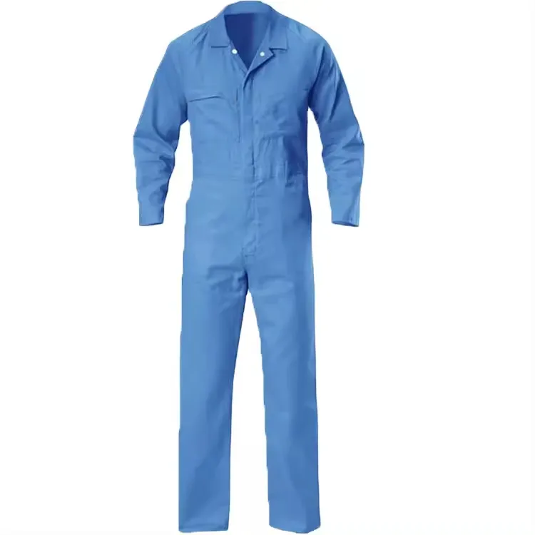 Alta calidad Venta caliente OEM Caldera DE SEGURIDAD Ropa DE TRABAJO Ropa Taller industrial Hombres Overol Ropa DE TRABAJO Uniformes Monos