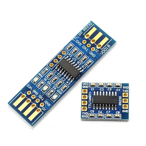 RS232 SP3232 20*16mm/51*15mm TTL to RS232 modulo Goldplated Board con Reflash Line seriale modulo Driver di alimentazione moduli