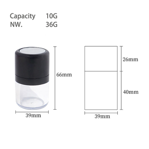 Yüksek kaliteli vakıf makyaj ayarı ile toz kavanoz fırça uzun ömürlü gevşek toz konteyner kavanoz ile toz puf allık - Product Image 6