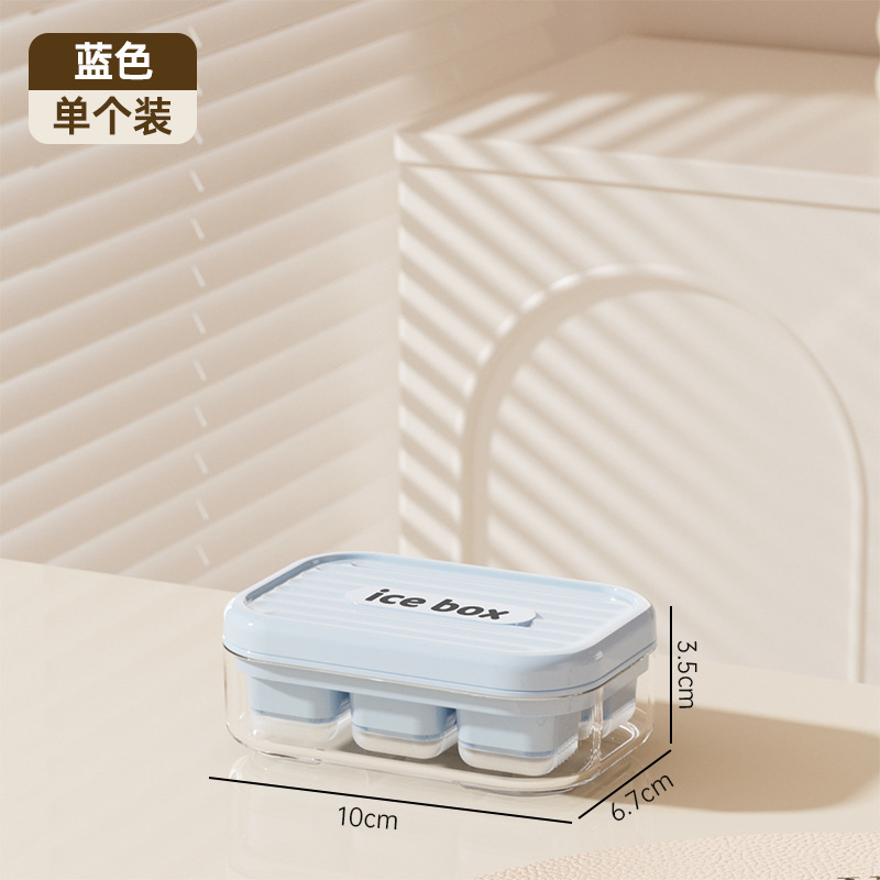 Push Ice Tray - Blue
