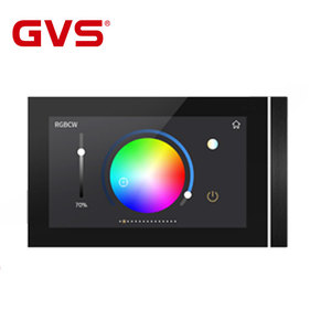 GVS KNX Smart Home 5 pollici KNX Touch Screen Panel Control V50 per il sistema di automazione dell'edificio dell'hotel