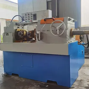 Hydraulic <strong>CNC</strong> Two-Axis Automatic <strong>Thread</strong> Rolling <strong>Machine</strong> for Rebar and Anilox <strong>Thread</strong> Forming - Product Image 3