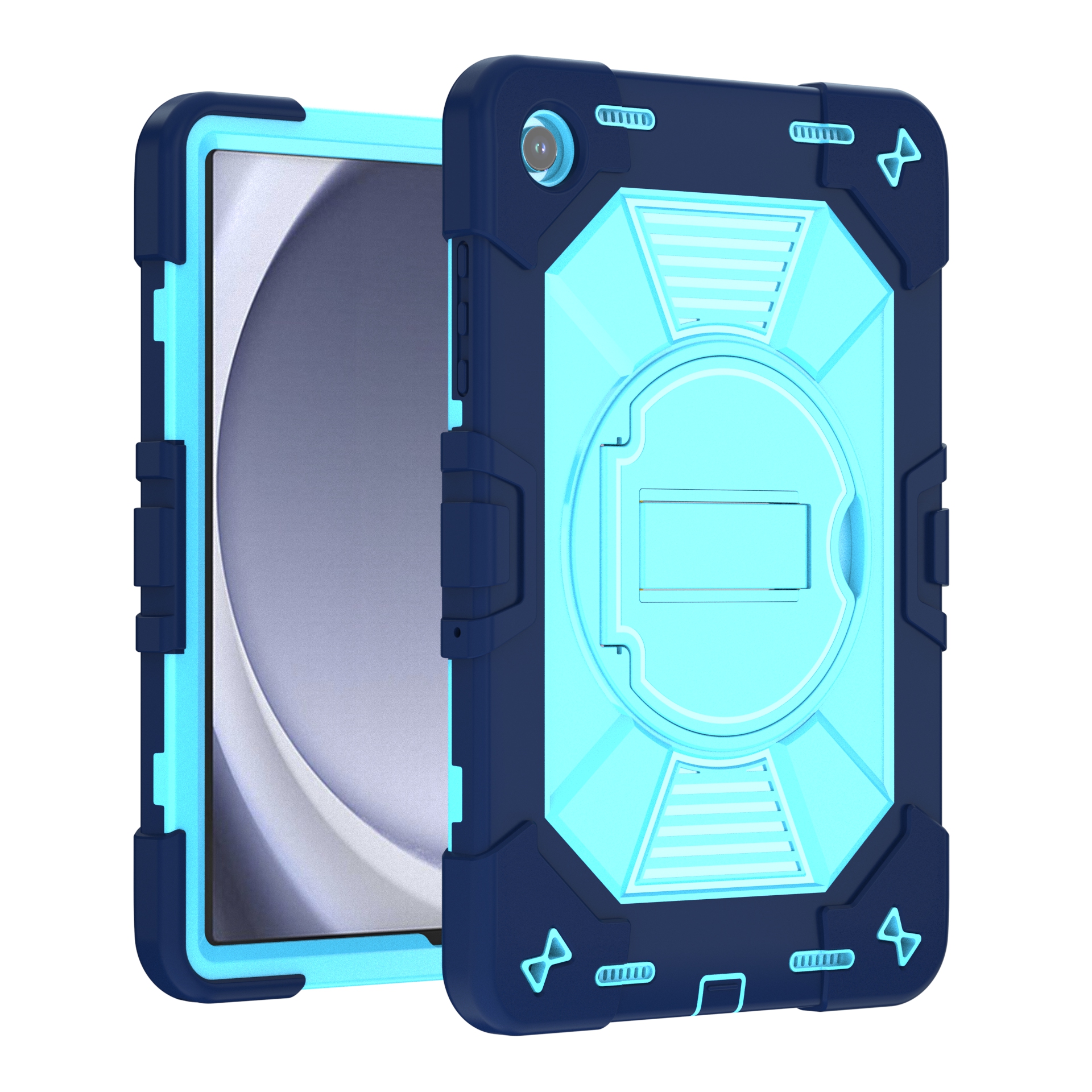 Bleu marine + bleu ciel