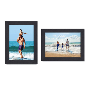 8x10 resim çerçeveleri 4 paket fotoğraf çerçevesi ekran 5x7 Mat veya 8x10 olmadan mat katı plastik fotoğraf çerçeveleri - Product Image 4
