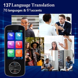 3.0in IPS Touch Screen Intelligent Translator 1500mAh Automatic Converter Electronic Interpreter <strong>Android</strong> Audio <strong>Video</strong> Accessory - Product Image 3