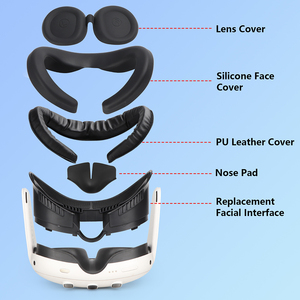 Leather Head Strap Stand for <strong>Quest</strong> 3 Face Pad Face Mask Silicone Cover Protective Bracket VR Accessories for Meta <strong>Quest</strong> 3 - Product Image 6