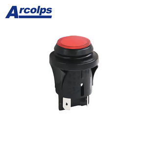 Interruttori a pulsante in plastica multifunzione per uso domestico nero/bianco/rosso/arancione/verde piccolo - Product Image 2