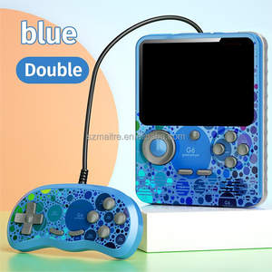 เกมแพด2 IN1 G6แบบพกพารองรับการจำลองเกมแบบมีสายคู่รองรับ666เกมสำหรับเป็นของขวัญสำหรับเด็กครอบครัว - Product Image 2