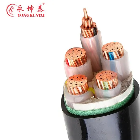 Cable de aluminio subterráneo personalizado, núcleo de cobre, PVC, XLPE
