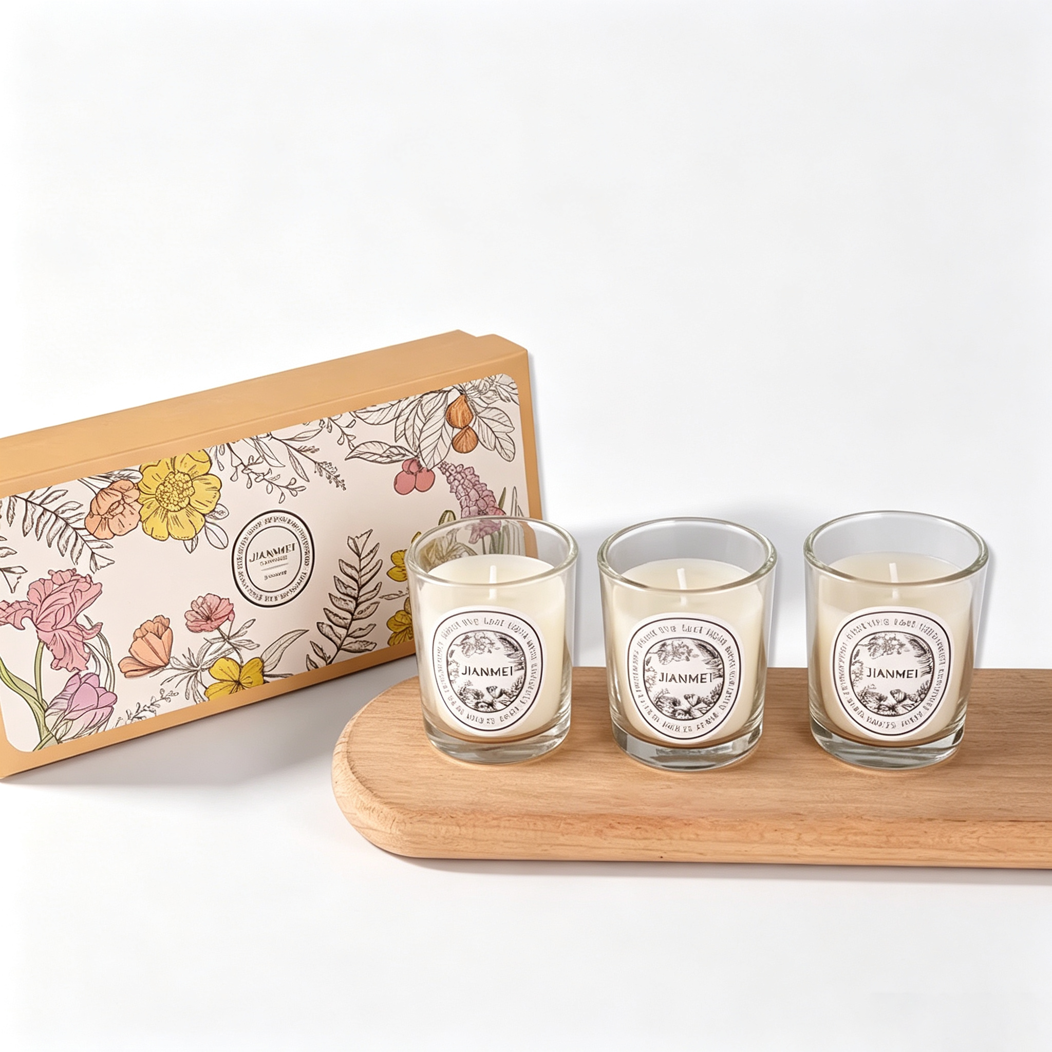 White 3 pieces per set