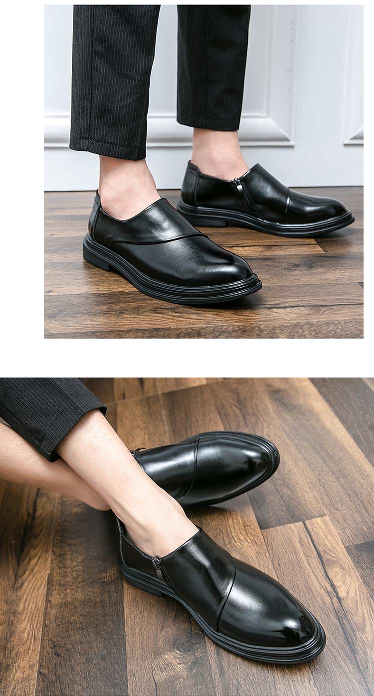 Genuine Leather Stylish Formal Shoe for Men Brown S219-3420 (STOCK ITEM) 14 PRISTINE