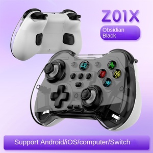 <strong>6</strong> Axis Sensor Dual Vibration Portable Handheld Wireless Joystick Gamepad Bluetooth Game Controller for Switch Android IOS PC - Product Image 2