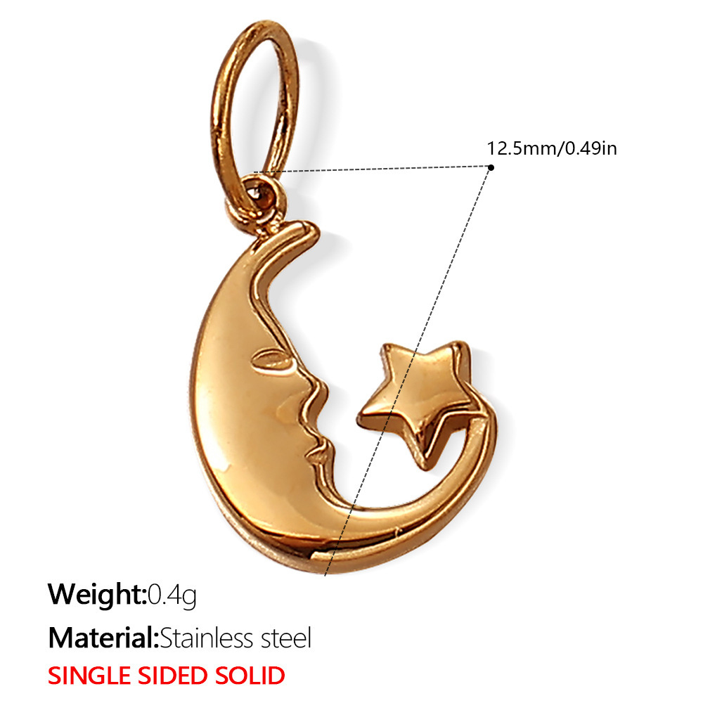 Pendentif en or massif simple face Pj285G