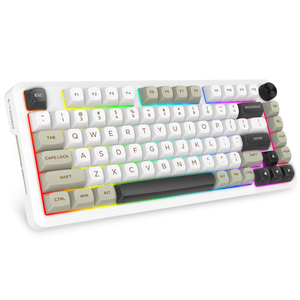 81 Keys Tri-mode <strong>Mechanical</strong> <strong>Keyboard</strong> Hot Swappable Gasket Structure RGB <strong>Mechanical</strong> Gaming Computer <strong>Keyboard</strong> - Product Image 2