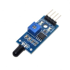 Blue panel flame <strong>sensor</strong> module fire source detection module infrared receiving module three-wire system Four-wire system - Product Image 1