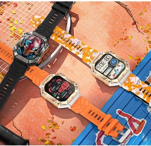 KR80 Sport Outdoor Smart Watch BT Anruf 620mAh Unterstützung Höhenlage Kompass Funktionen Eingebaute 4 Minispiele Dafit App Square - Product Image 6
