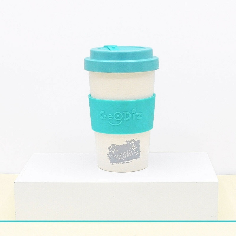 Amazon bamboo fiber cup customized bamboo cup with logo  coffee mug travel cup