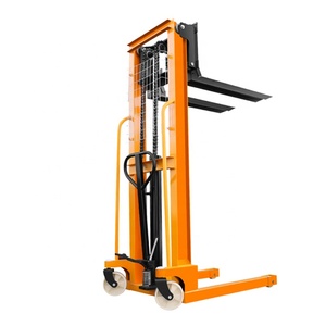 Prezzo scontato 1.5ton stoccatore manuale carico e scarico carrello elevatore piccolo carrello elevatore manuale portatile di buona qualità - Product Image 6