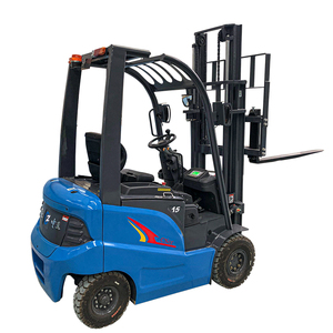 Carretilla elevadora eléctrica de iones de litio de tamaño pequeño 1,5-3 toneladas y vehículo hidráulico de carga y descarga sentado en las cuatro ruedas - Product Image 1