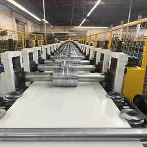 Chất Lượng Cao Di Động Nhà Kính Mưa Vòi Nhôm Máng Xối Máy Cho Nhà Kính Máng Xối Cuộn Tạo Thành Máy - Product Image 5