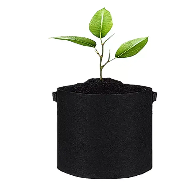 Wholesale 1 3 5 7 10 15 20 30 50 100Gallon Garden Vegetable Mushroom Potato Non Woven Fabrics Pots Felt Plant Grow Bag