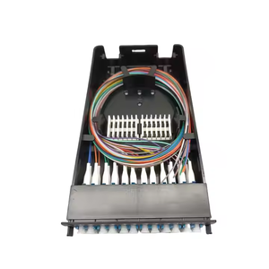 Glasfaser gehäuse Box LC Optical Pigtail 8-Kern 12-Kern 24-Kern-Glasfaser-LGX-Plug-in-Kassetten MTP MPO Fiber Optic Patch Panel